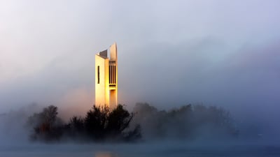 Bing wallpaper March 10, 2019. Canberra’s National Carillon at dawn (© Peter Ptschelinzew/Lonely Planet Images/Getty Images)