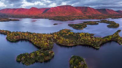 Bing wallpaper October 11, 2024. Cape Breton Highlands, Nova Scotia, Canada (© Cavan Images/Alamy)
