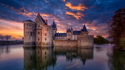 Bing wallpaper March 12, 2025. Château de Sully-sur-Loire, Center-Val de Loire, France (© StockPhotoAstur/Shutterstock)
