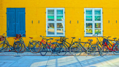 Bing wallpaper June 3, 2024. Bicycles in Copenhagen, Denmark (© Alphotographic/Getty Images)