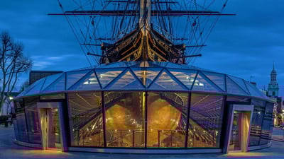 Bing wallpaper November 22, 2019. The Cutty Sark in Greenwich, London, England, for its 150th anniversary (© Grant Rooney Premium/Alamy)