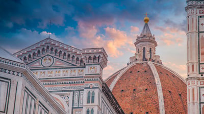 Bing wallpaper March 24, 2026. Cattedrale Santa Maria del Fiore, Firenze, Toscana (© Lindrik/iStock/Getty Images Plus)