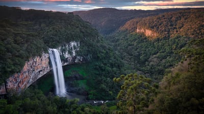 Bing wallpaper May 8, 2025. Parque do Caracol, Canela, RS (© Luís Henrique Boucault/Getty Images)
