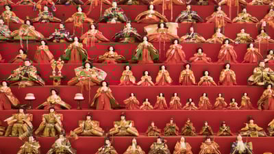 Bing wallpaper March 2, 2020. ｢ひな人形｣ (© yoshi0511/Shutterstock)