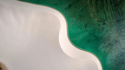 Bing wallpaper April 28, 2025. Parque Nacional dos Lençóis Maranhenses, Maranhão (© WhyNotTrip/Shutterstock)