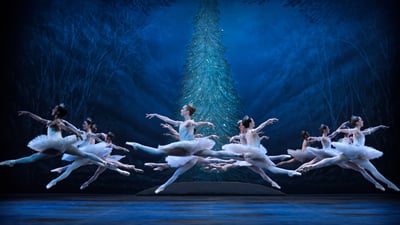 Bing wallpaper December 16, 2021. The English National Ballet's 2016 production of 'The Nutcracker' at the London Coliseum in London, England (© Robbie Jack/Corbis via Getty Images)