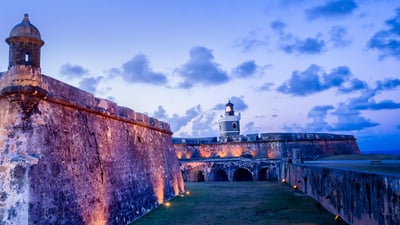 Bing wallpaper September 6, 2019. Castillo San Felipe del Morro in Old San Juan, Puerto Rico (© grandriver/Getty Images)