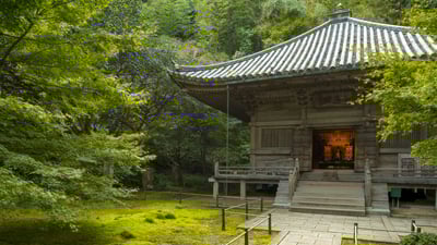 Bing wallpaper March 10, 2021. ｢円通院の三慧殿｣宮城県, 松島町 (© Mark Schwettmann/Shutterstock)