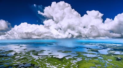 Bing wallpaper May 27, 2020. Aerial view of Everglades National Park, Florida (© Tetra Images/Getty Images)