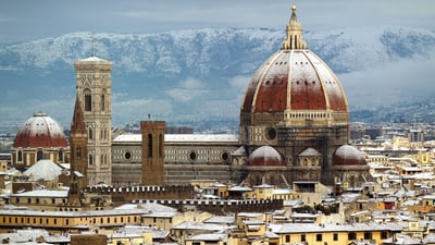 Bing wallpaper December 7, 2025. Santa Maria del Fiore, Firenze, Toscana (© Dan74/Shutterstock)