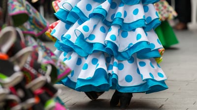 Bing wallpaper November 15, 2025. Bailaoras de Flamenco, España (© pepitoko/Getty Images)