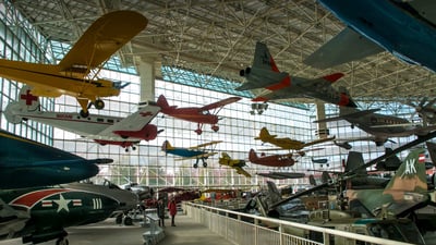 Bing wallpaper August 19, 2024. Museum of Flight, Seattle, Washington (© George Rose/Getty Images)