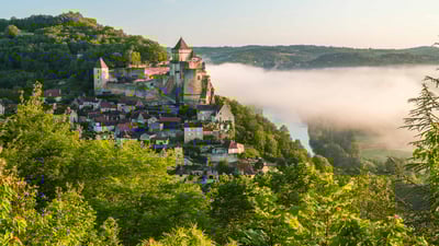 Bing wallpaper June 27, 2020. Chateau de Castelnaud in Perigord, France (© Peter Adams/Offset by Shutterstock)