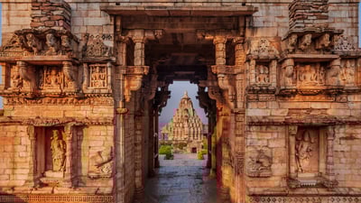 Bing wallpaper September 25, 2025. Forte de Chittorgarh, Rajastão, Índia (© chetansoni/Shutterstock)