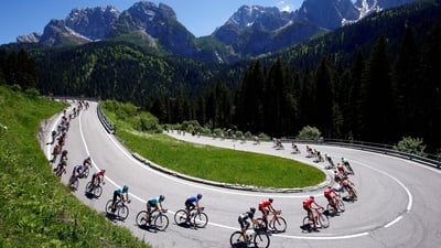 Bing wallpaper May 7, 2026. Giro d’Italia (© LUK BENIES/Stringer/Getty Images)