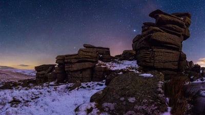 Bing wallpaper January 7, 2024. Great Staple Tor, Dartmoor National Park (© MattStansfield/E+/Getty Images)