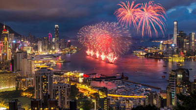 Bing wallpaper June 30, 2019. 【香港回归22周年】 (© ViewStock/Getty Images)