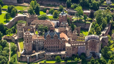 Bing wallpaper June 30, 2024. Schloss Heidelberg, Heidelberg, Baden-Württemberg (© Hans Blossey/Alamy)