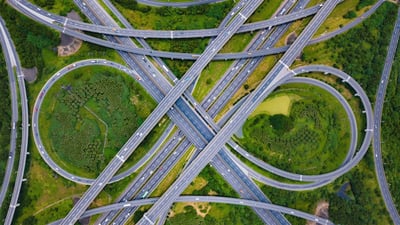 Bing wallpaper August 8, 2023. Highways in Taipei, Taiwan (© Tavarius/Shutterstock)