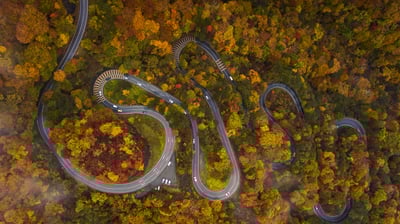 Bing wallpaper November 22, 2021. Irohazaka road near Nikkō, Japan (© LightRecords/Shutterstock)