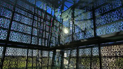 Bing wallpaper February 1, 2021. Smithsonian National Museum of African American History and Culture, Washington, DC (© tse Pui Lung/Alamy)
