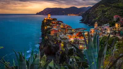 Bing wallpaper June 28, 2023. Vernazza in the Cinque Terre region of Italy (© Rubin Versigny/Getty Images)