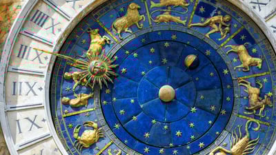 Bing wallpaper March 9, 2025. St. Mark's Clock Tower, Venice, Italy (© scaliger/Getty Images)