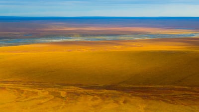 Bing wallpaper October 2, 2021. The Ivishak River in the North Slope of Alaska (© Don Paulson/Danita Delimont)
