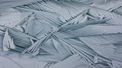 Bing wallpaper January 5, 2021. Ice crystals, Japser National Park, Alberta (© Mint Images/Art Wolfe/Getty Images)