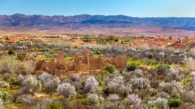 Bing wallpaper May 2, 2020. Ruins of a kasbah in Kalaat M'Gouna, Morocco (© Leonid Andronov/Getty Images)