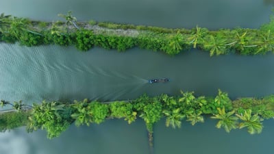 Bing wallpaper May 4, 2024. Beautiful aerial view of Kerala (© ebin francis/Shutterstock)