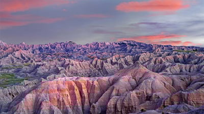 Bing wallpaper November 10, 2020. Badlands National Park, South Dakota (© Dennis Frates/Alamy)