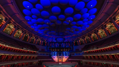 Bing wallpaper September 13, 2024. Royal Albert Hall, Kensington, London (© Katherine Young/Alamy Stock Photo)