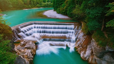 Bing wallpaper June 2, 2022. Lechfall, Füssen, Bavaria, Germany (© Zoonar/Sergej Razvod/agefotostock)