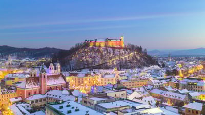 Bing wallpaper December 22, 2023. Ljubljana, Slovenia (© kasto80/Getty images)