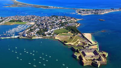 Bing wallpaper August 12, 2024. Citadelle de Port Louis, Lorient, Morbihan, France (© Philippe TURPIN/Getty Images)