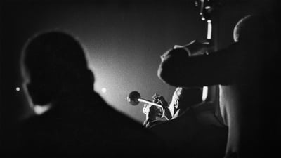 Bing wallpaper April 30, 2019. Louis Armstrong performs with bandmates in Vienna, Austria, on February 22, 1959 (© Franz Hubmann/Getty Images)