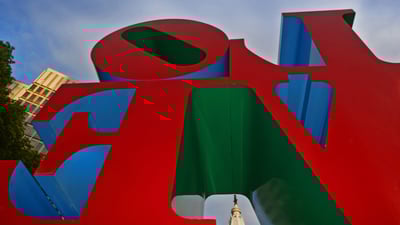 Bing wallpaper April 28, 2019. ｢LOVE｣米国ペンシルベニア州, フィラデルフィア (© Franz Marc Frei/Getty 7)