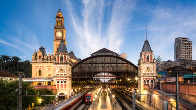 Bing wallpaper July 6, 2025. Estação da Luz, São Paulo (© Thiago Leite/Getty Images)
