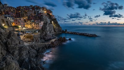 Bing wallpaper November 14, 2024. Manarola, Cinque Terre National Park, Liguria, Italy (© John_Silver/Shutterstock)