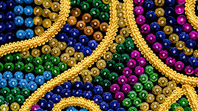 Bing wallpaper August 1, 2026. Ornamentos, cores e detalhes do Maracatu Rural, Pernambuco (© FerreiraSilva/Getty Images)