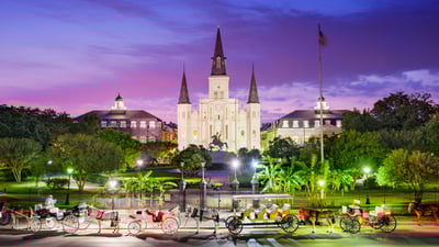 Bing wallpaper March 4, 2025. Jackson Square, New Orleans, Louisiana (© SeanPavonePhoto/Getty Images)