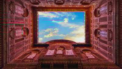 Bing wallpaper January 26, 2022. Mehrangarh Fort in Jodhpur, Rajasthan, India (© Jayakumar/Shutterstock)