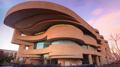 Bing wallpaper November 1, 2019. The National Museum of the American Indian in Washington, DC (© Cvandyke/Shutterstock)