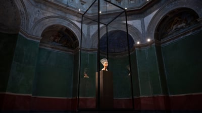 Bing wallpaper May 18, 2024. Die Büste der Königin Nofretete, Ägyptisches Museum, Museumsinseln Berlin (© Christophe Gateau/picture alliance via Getty Images)