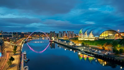 Bing wallpaper April 2, 2024. Newcastle Upon Tyne, England (© Allan Baxter/The Image Bank/Getty Images)