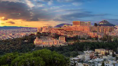 Bing wallpaper April 6, 2021. The Acropolis of Athens, Greece (© Lucky-photographer/Shutterstock)