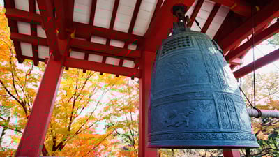 Bing wallpaper December 30, 2024. 平等院の梵鐘, 京都 (© Asia Images Group LLC/Alamy Stock Photo)