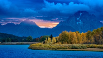 Bing wallpaper October 2, 2025. Oxbow Bend on the Snake River, Grand Teton National Park, Wyoming (© DanitaDelimont.com/AWL Images/SuperStock)
