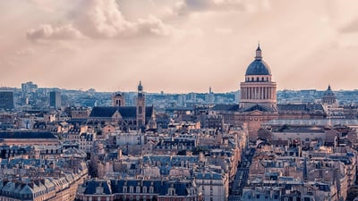 Bing wallpaper July 14, 2020. The Panthéon in Paris, France (© manjik/Shutterstock)
